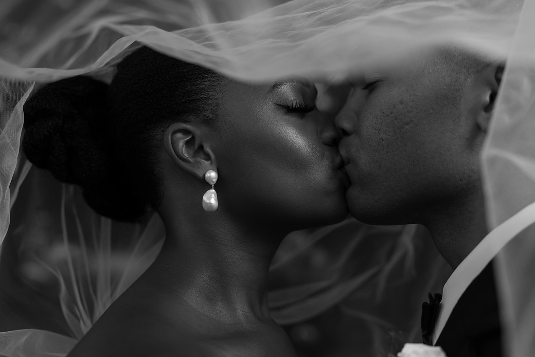 Editorial Mississippi Gulf Coast luxury wedding couple in Pass Christian