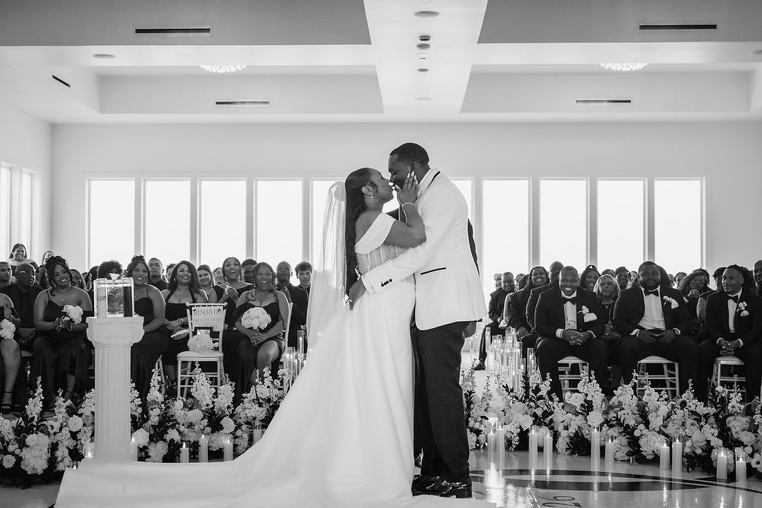 Editorial wedding celebration in Pass Christian Mississippi